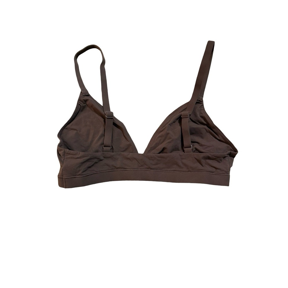 Skims Fits Everybody Triangle Bralette - Cocoa - NWOT - Medium - Picture 3 of 4